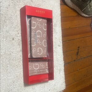 Guess Tan Logo Wallet